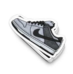 SB Dunk Low "Wool" Sneaker Sticker