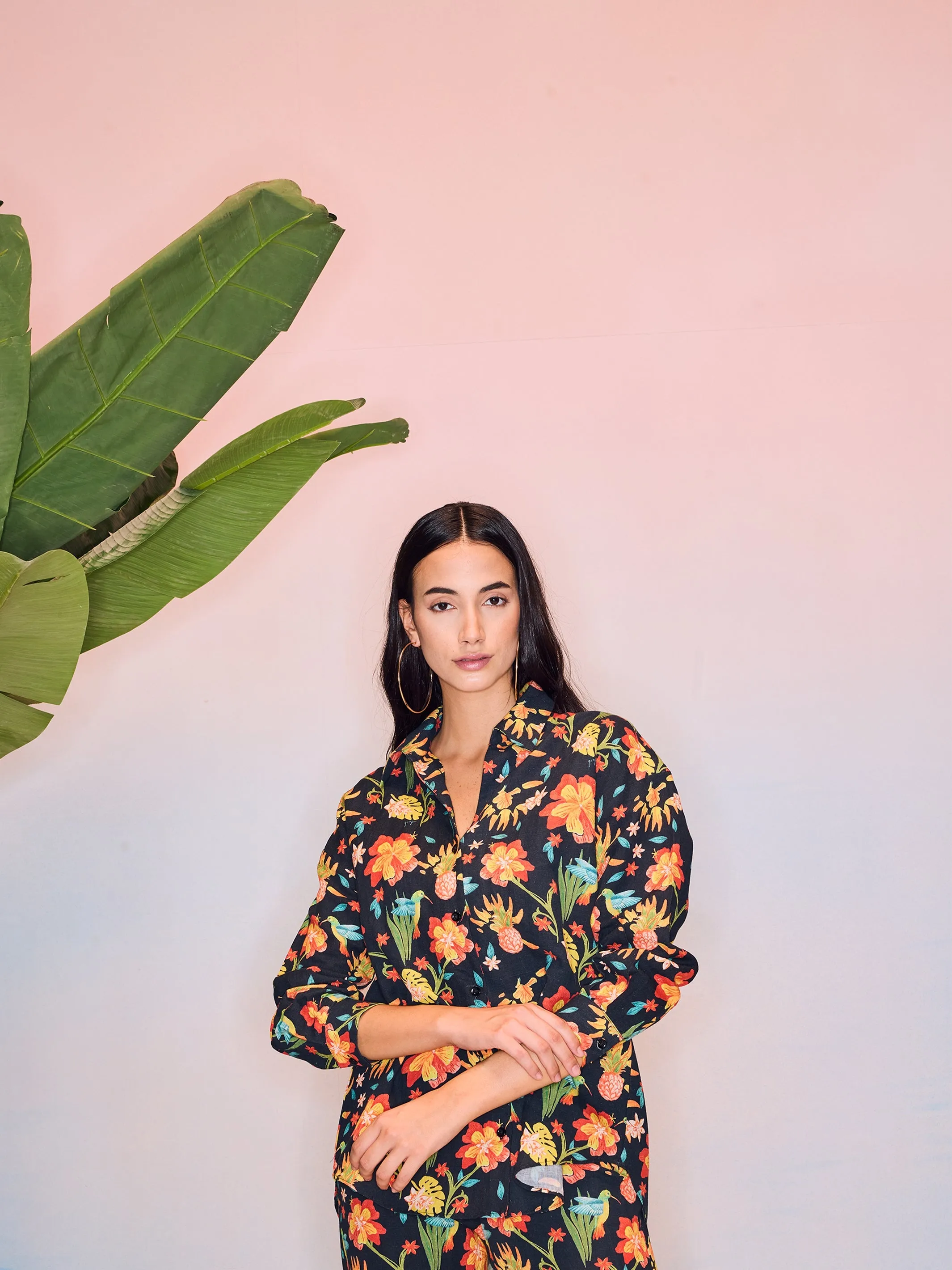 Sitara Buttondown Shirt & Pants Set