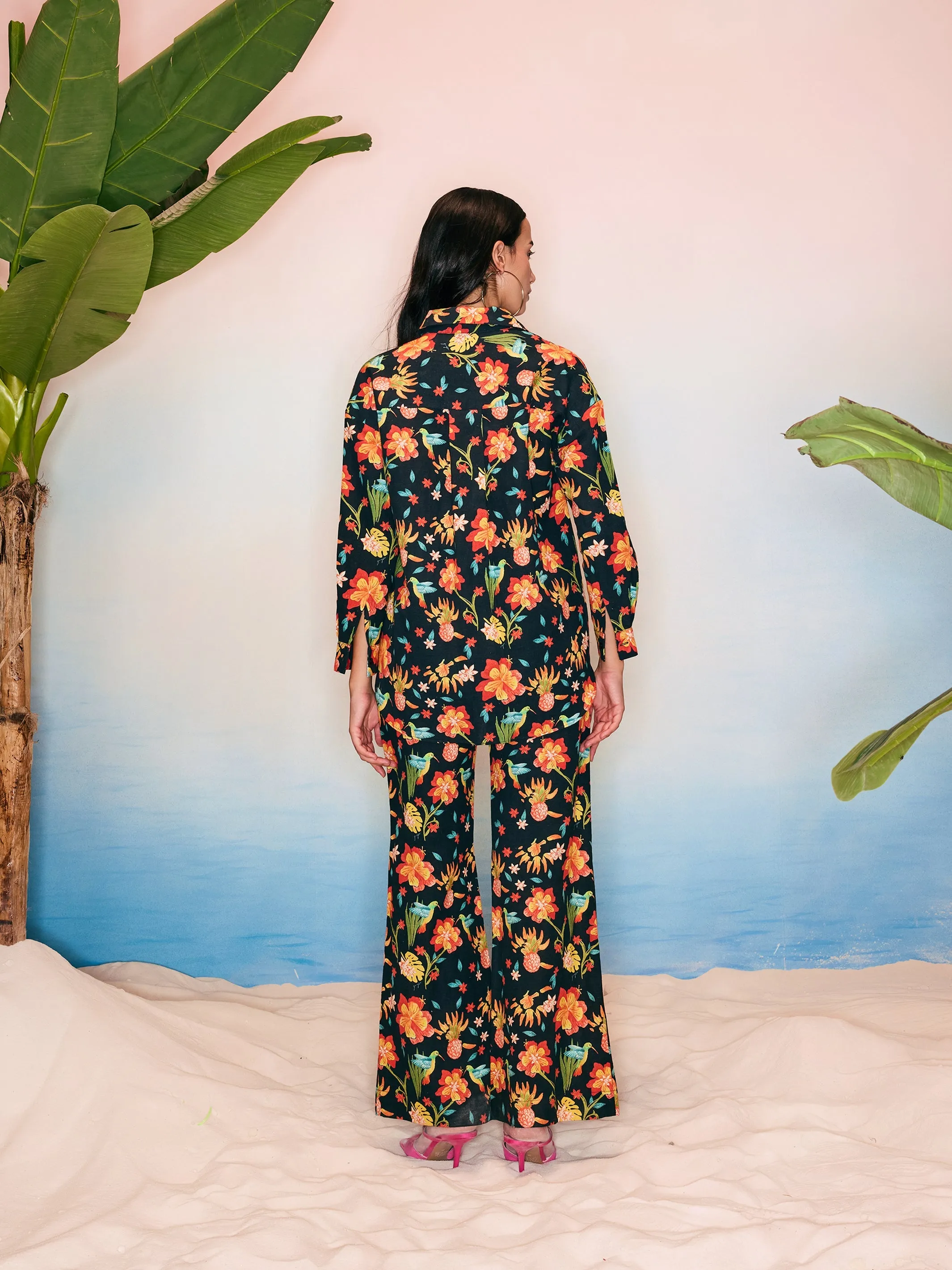 Sitara Buttondown Shirt & Pants Set