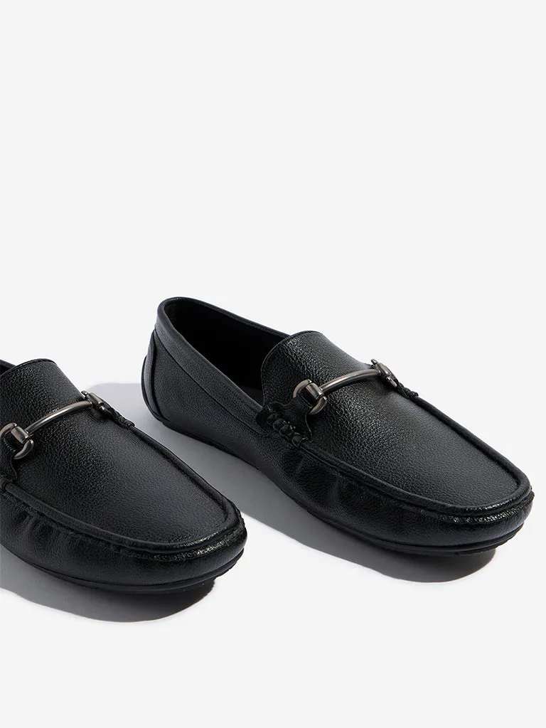 SOLEPLAY Black Hardware-Detailed Loafers
