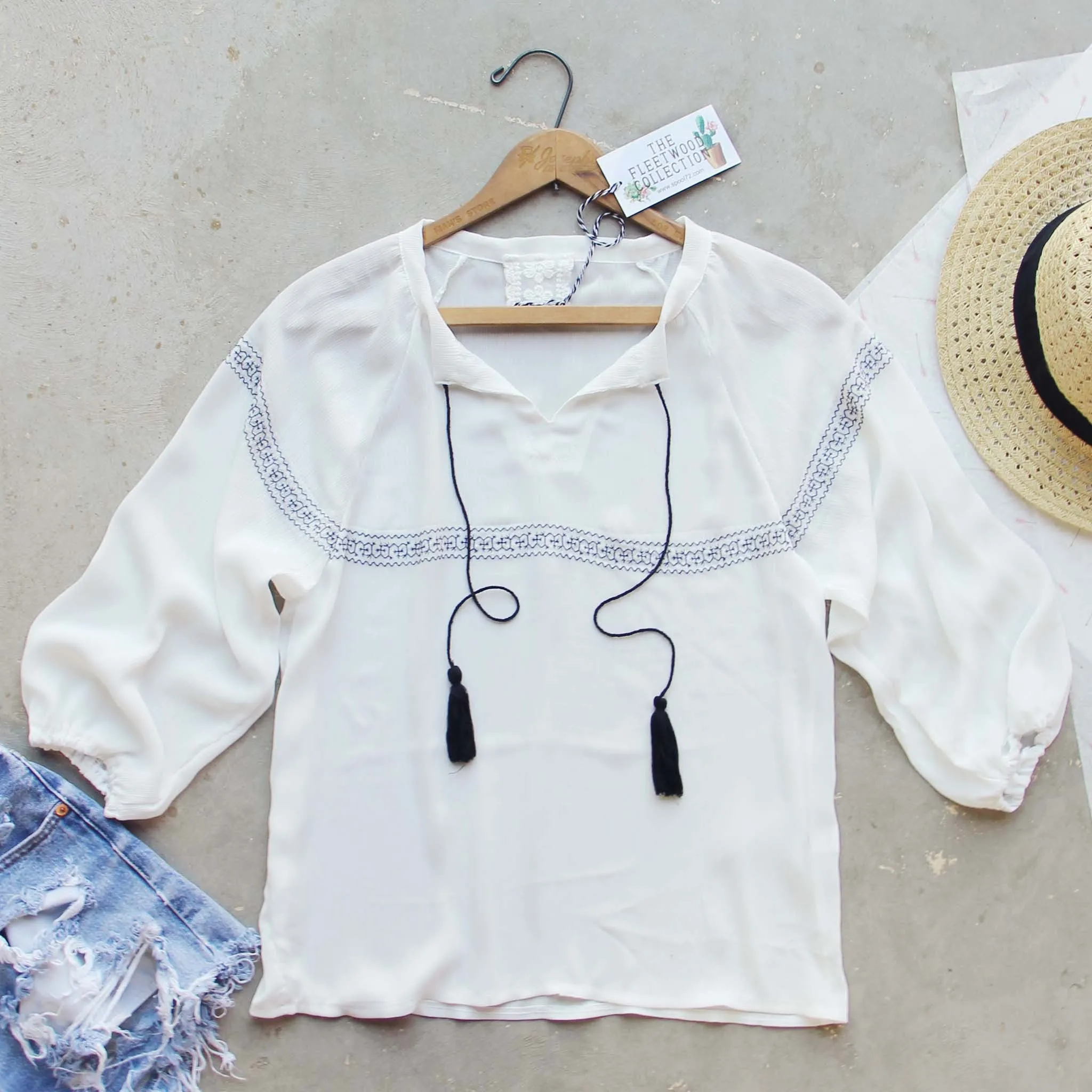 Sonora Tassel Top