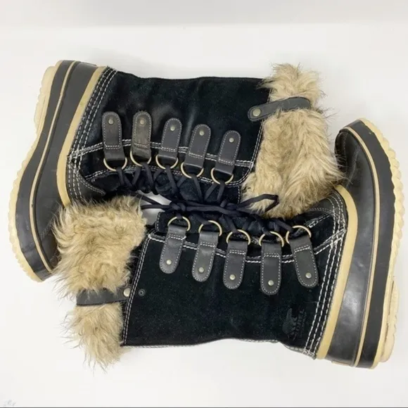 Sorel Joan of Arctic Winter Boots Black 7