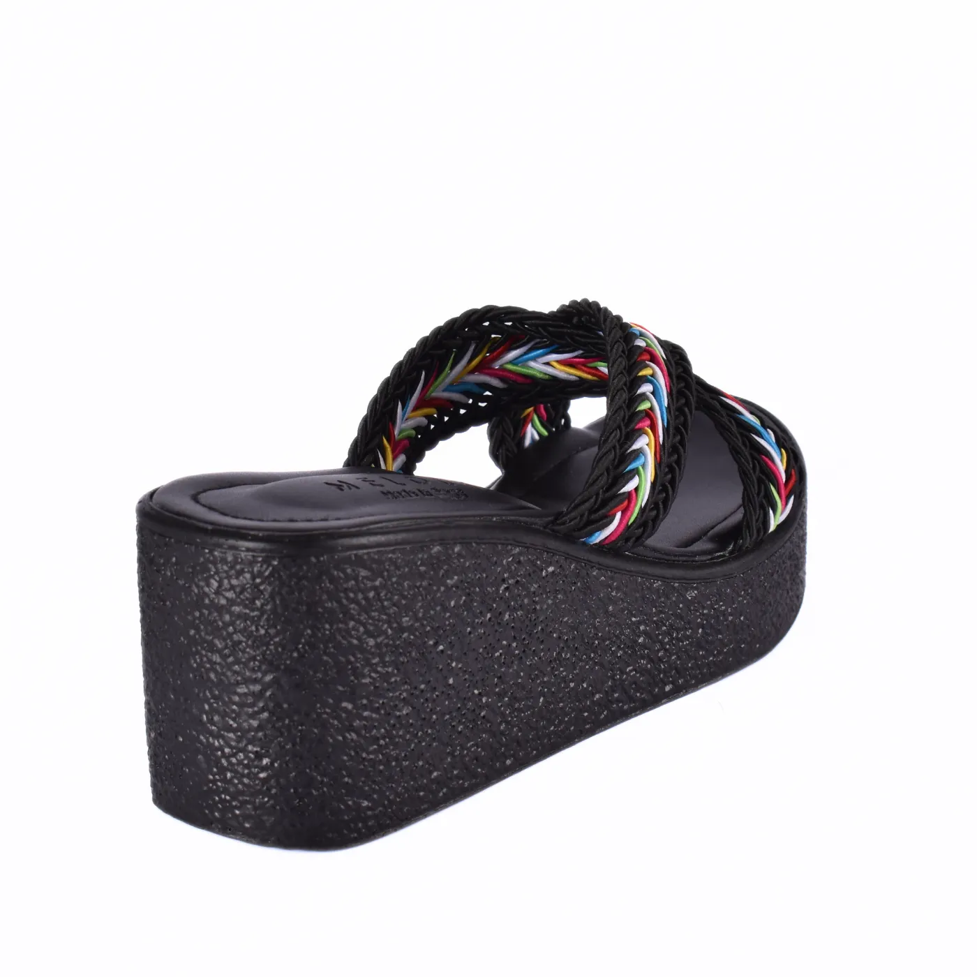 Strap Platform Slipper with details