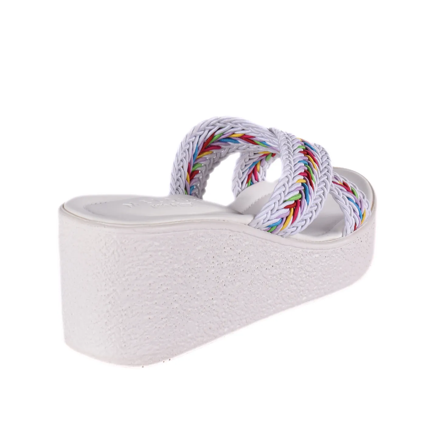 Strap Platform Slipper with details