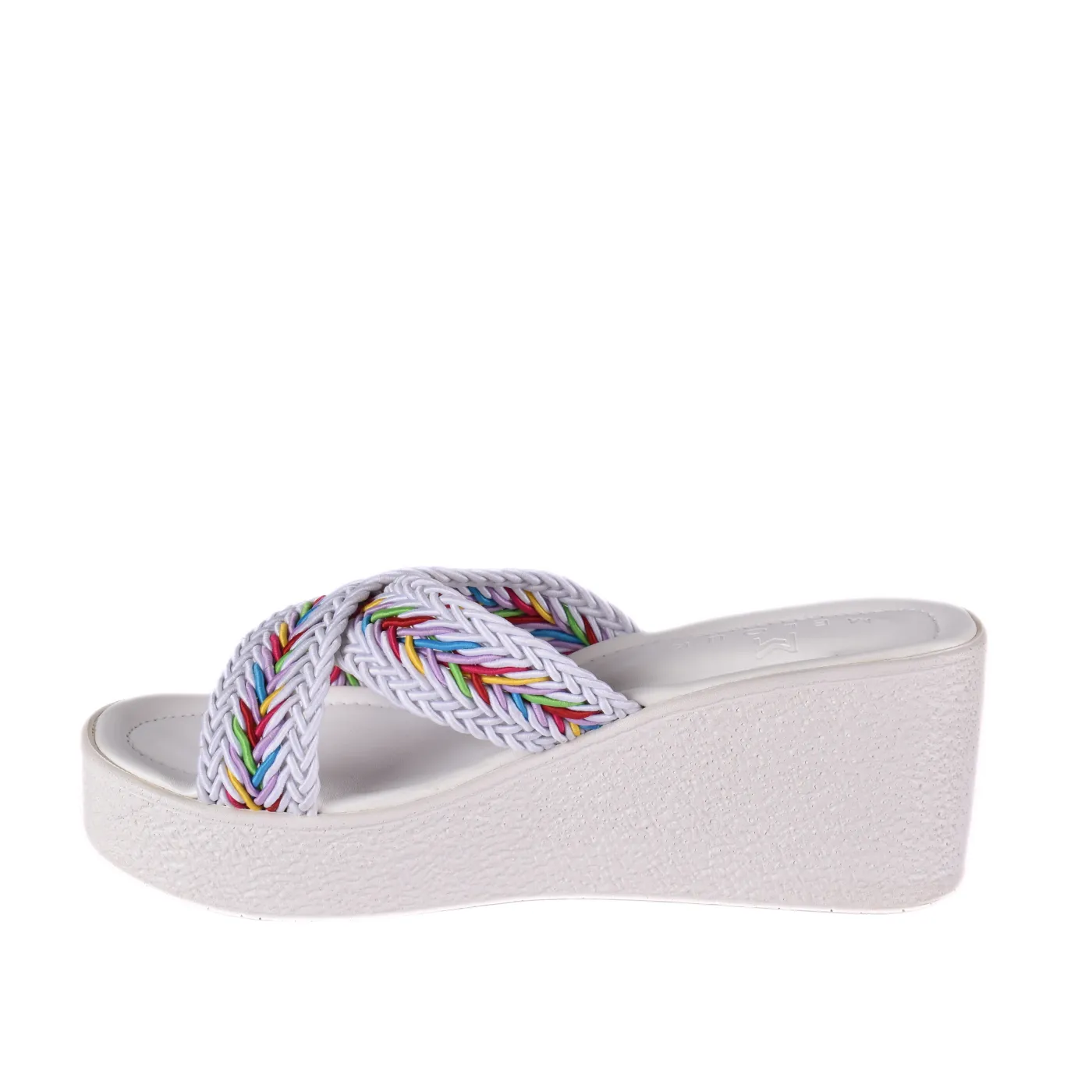 Strap Platform Slipper with details