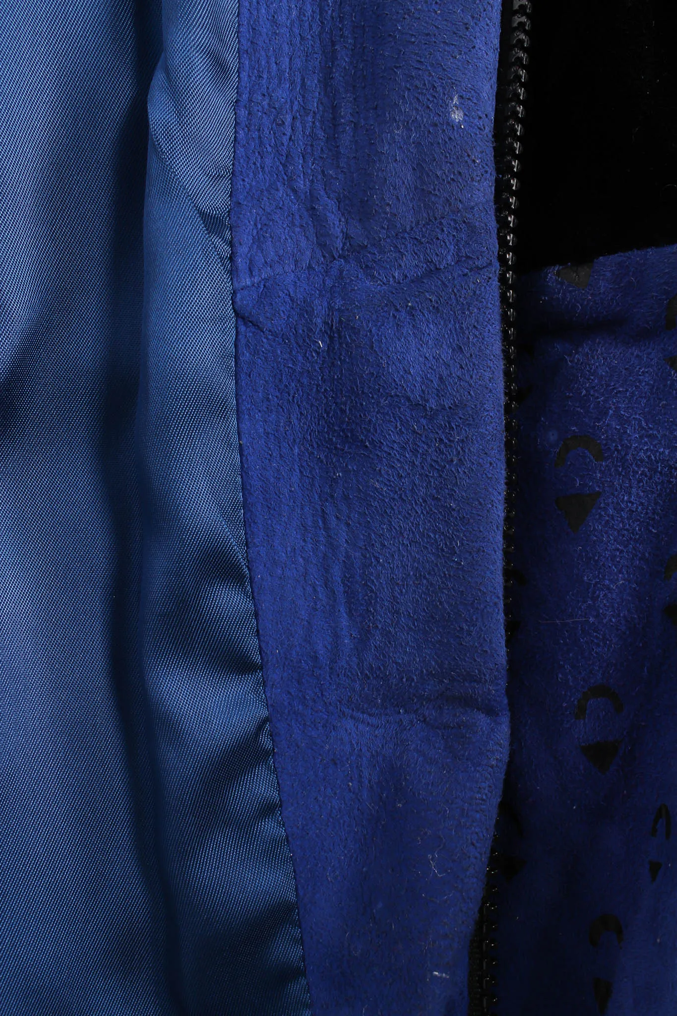 Suede & Velvet Patchwork Bomber