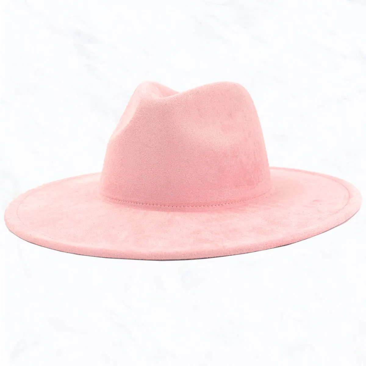 Suede Fedora Hat (14 Colors)