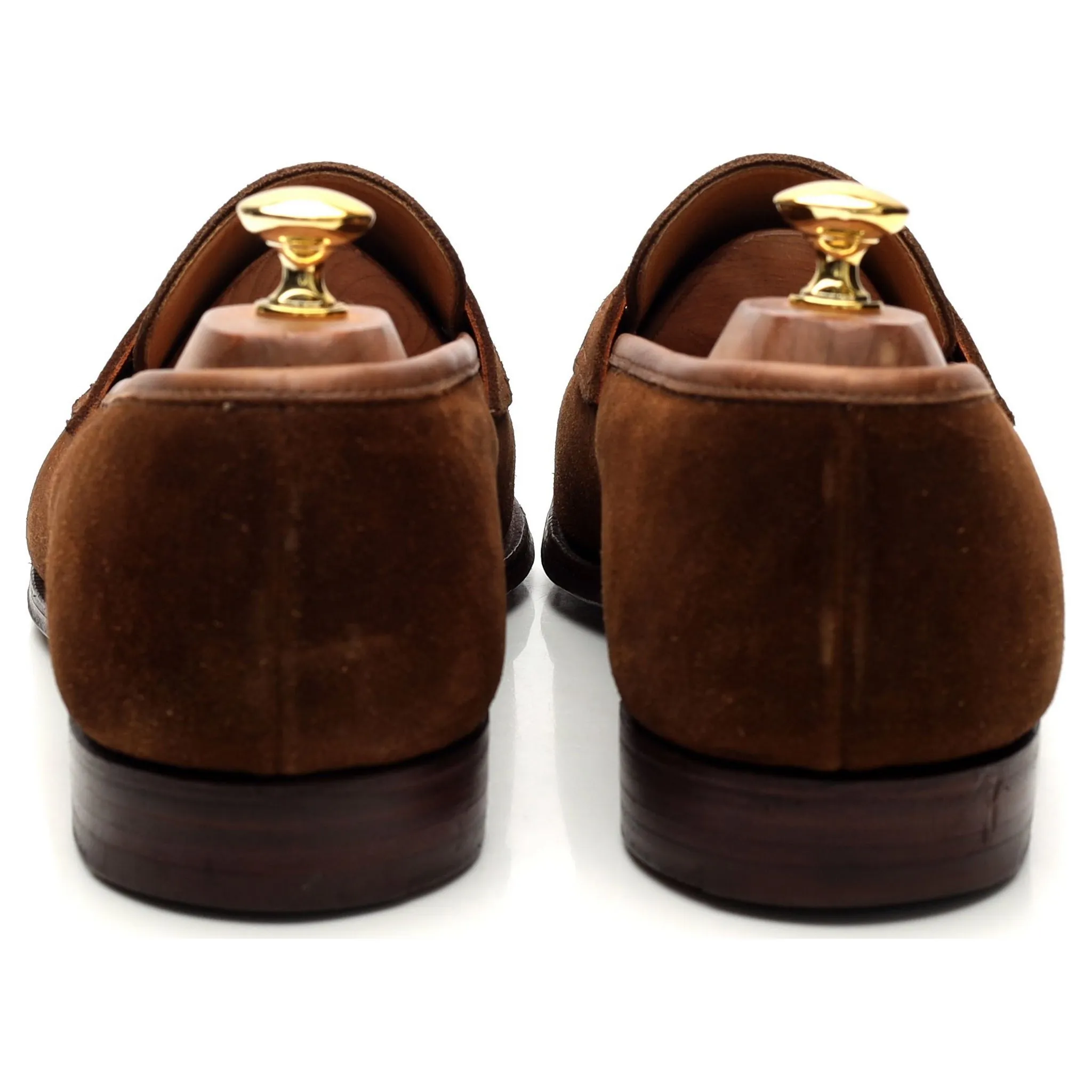 'Sydney' Snuff Brown Suede Loafer UK 10.5 E
