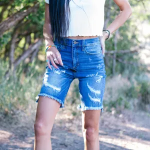 Tell It To My Heart Hi-lo Hem Shorts