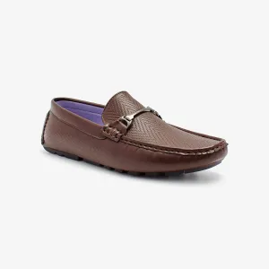Textured Mens Loafers