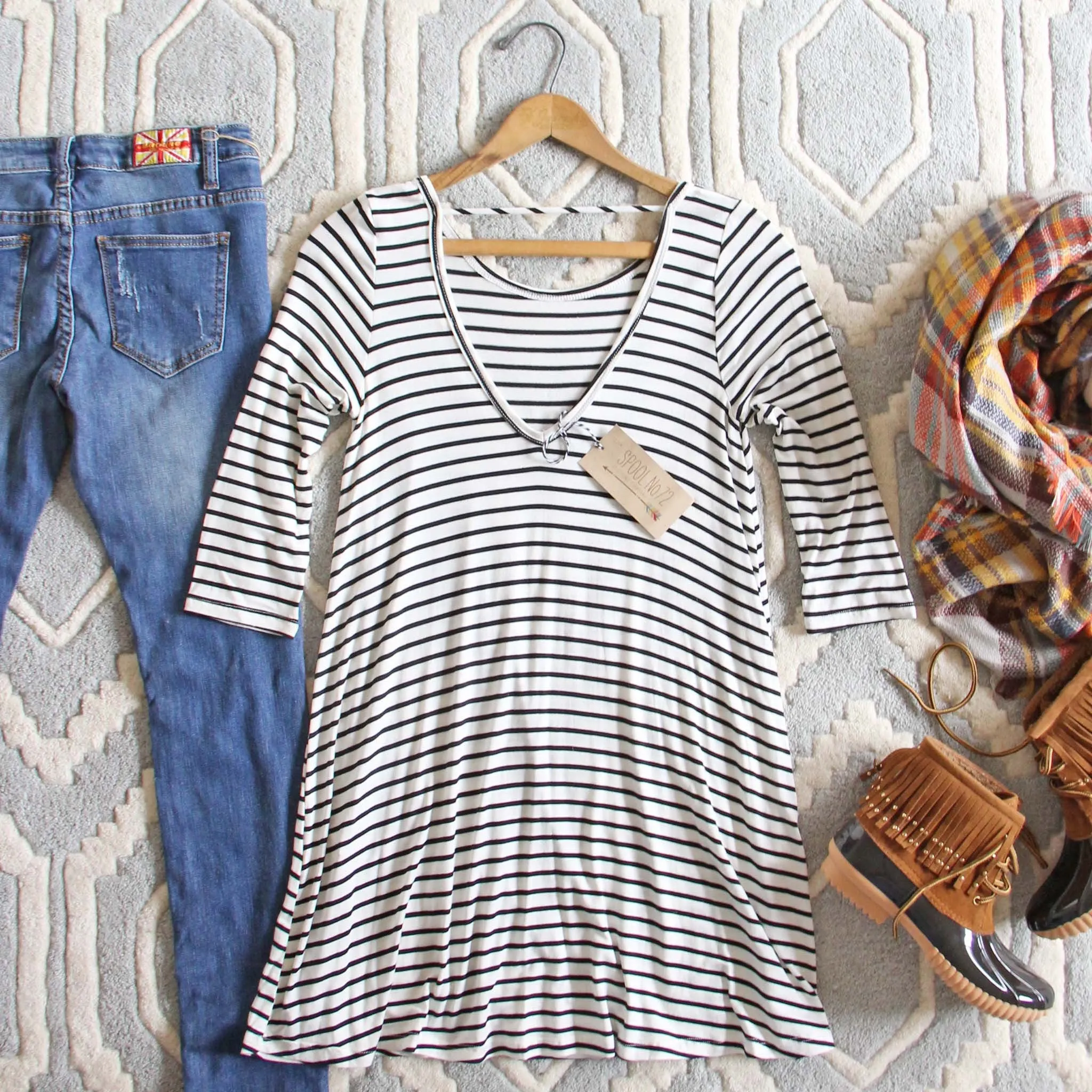 The Stormy Stripe Tunic