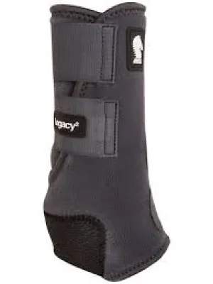 TKCLS102-M Front-Charcoal Splint Boot Protective Legacy 2