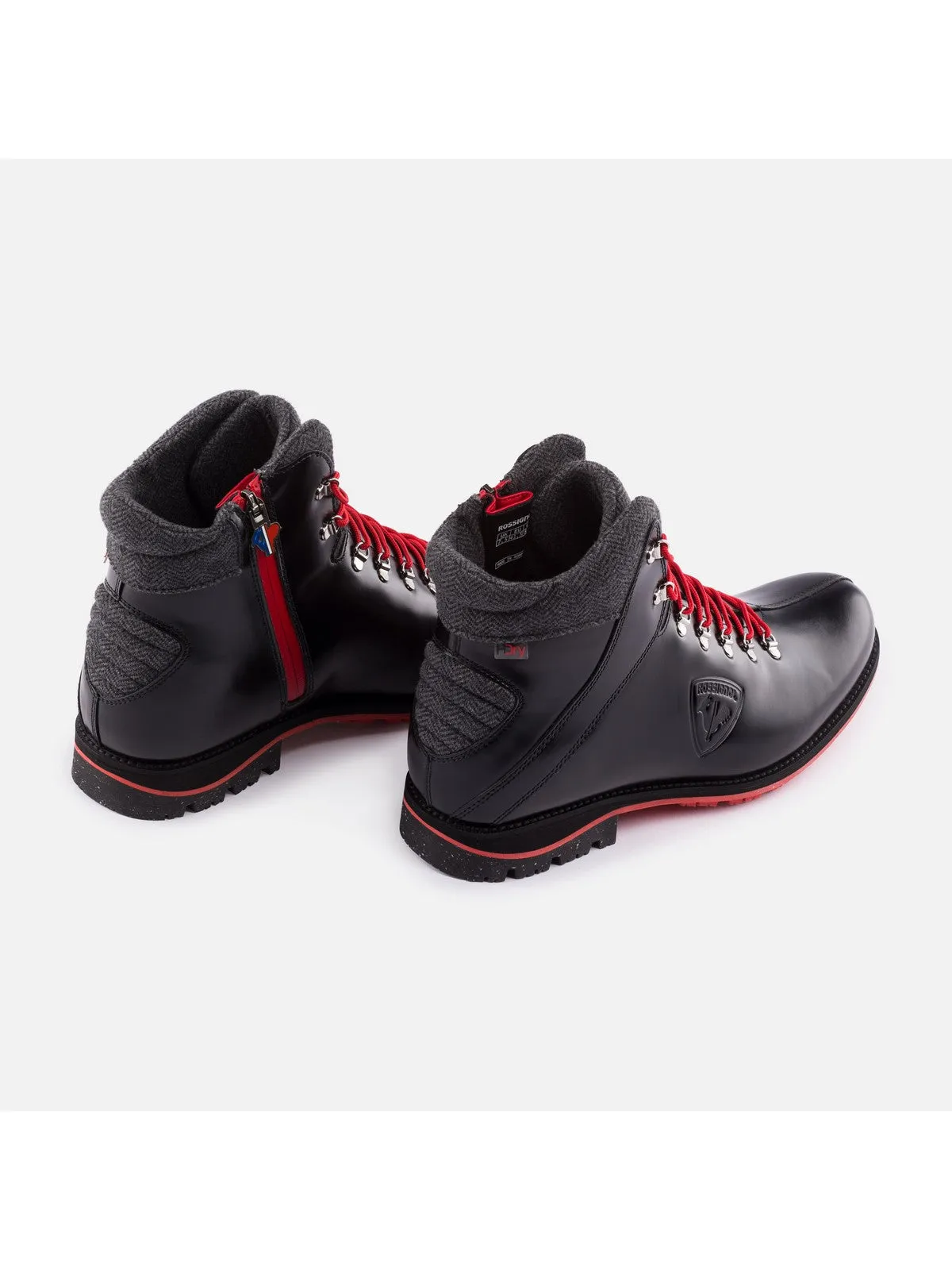 Trzewiki męskie zimowe ROSSIGNOL 1907 Chamonix Shiny Black czarny