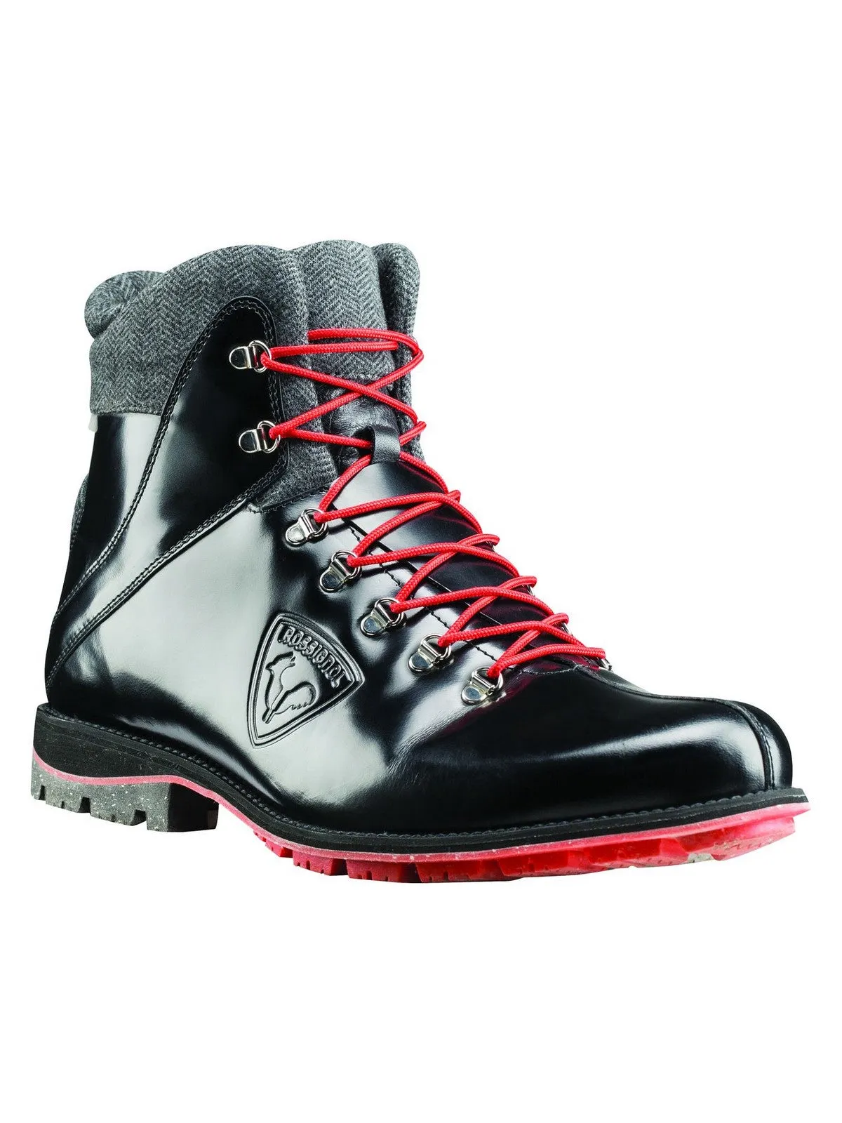Trzewiki męskie zimowe ROSSIGNOL 1907 Chamonix Shiny Black czarny