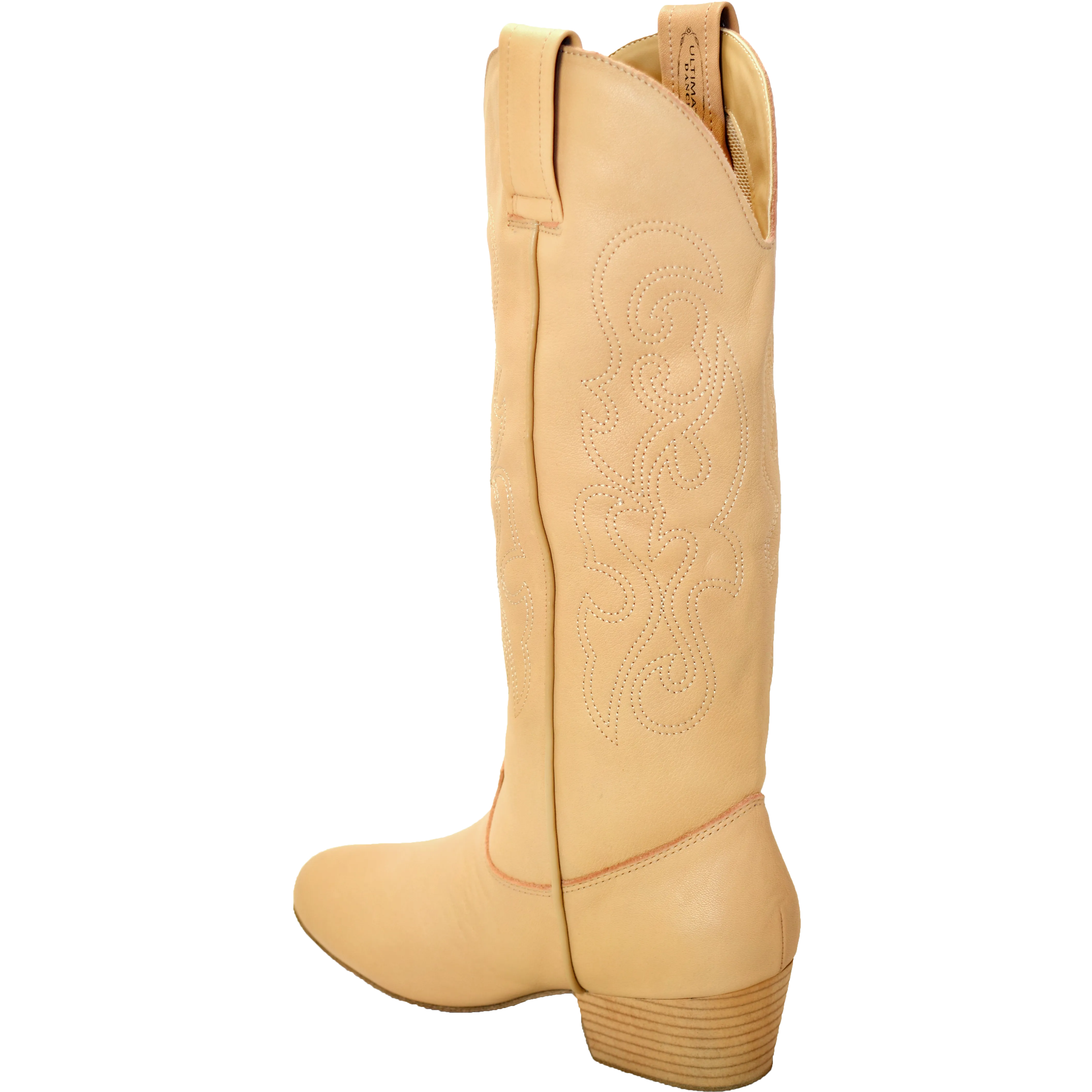 Ultimate - Women's Pro Country Boot - Tan Leather - No Zipper