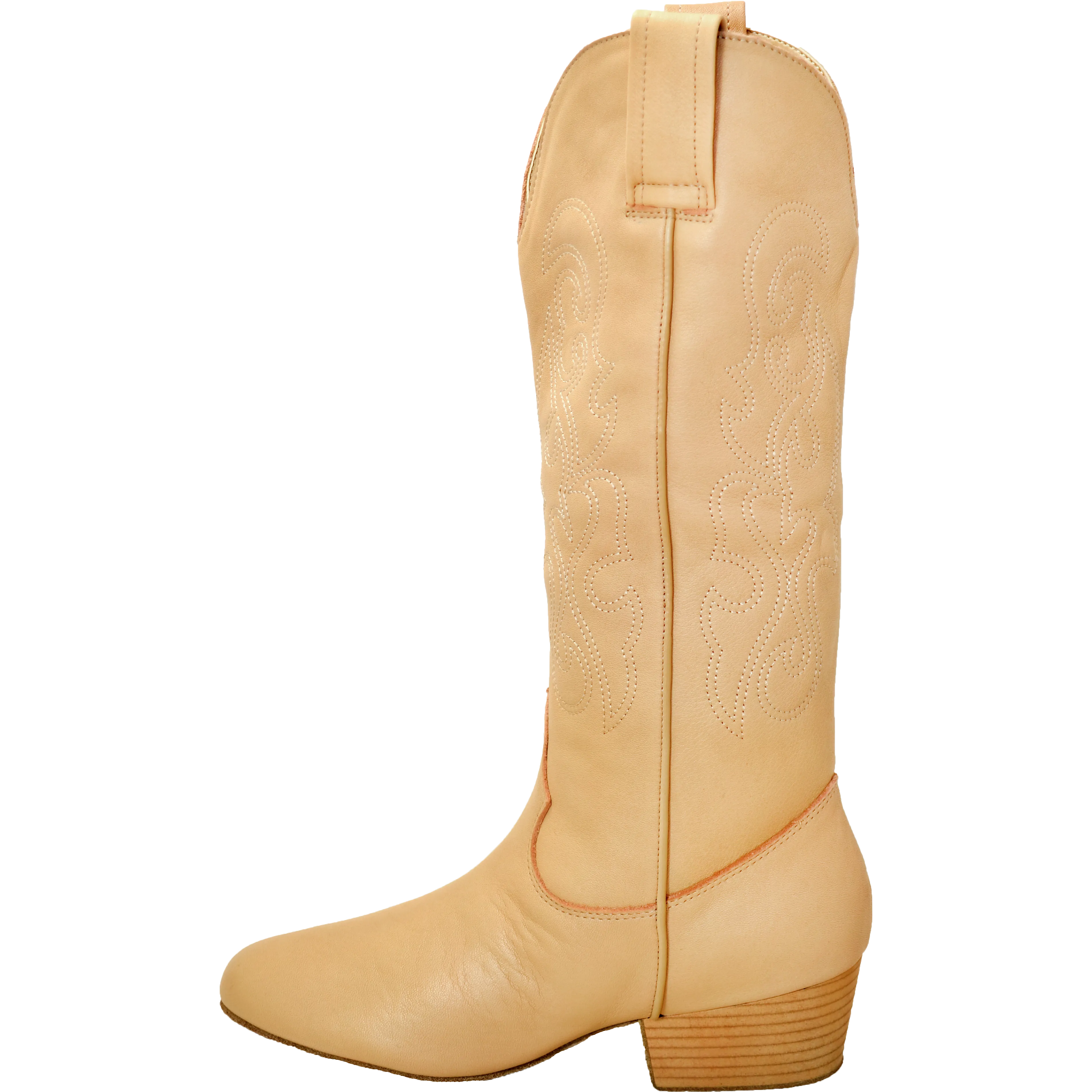 Ultimate - Women's Pro Country Boot - Tan Leather - No Zipper