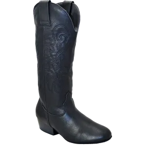 Ultimate - Women's Pro (Low) Country Boot - Black Leather - Zipper