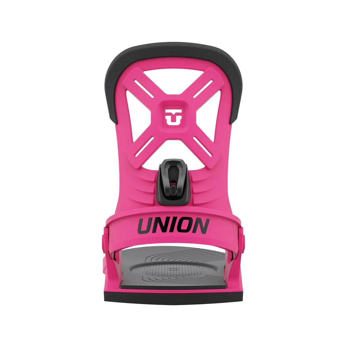 Union Cadet Kids Snowboard Bindings Hot Pink
