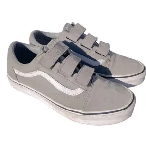 Vans Old Skool V Suede Canvas Drizzle Grey Size 6.5 Men’s