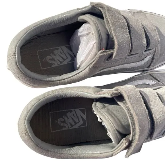 Vans Old Skool V Suede Canvas Drizzle Grey Size 6.5 Men’s