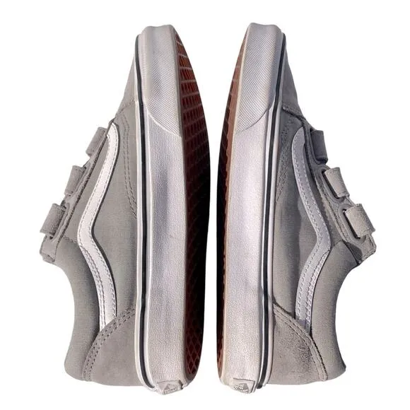 Vans Old Skool V Suede Canvas Drizzle Grey Size 6.5 Men’s