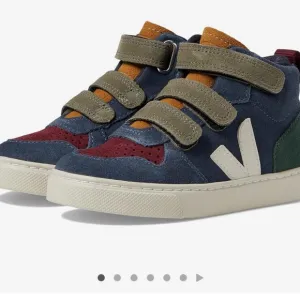 Veja kids Small V-10 Mid - Multicolor/Nautico/Cyprus Suede