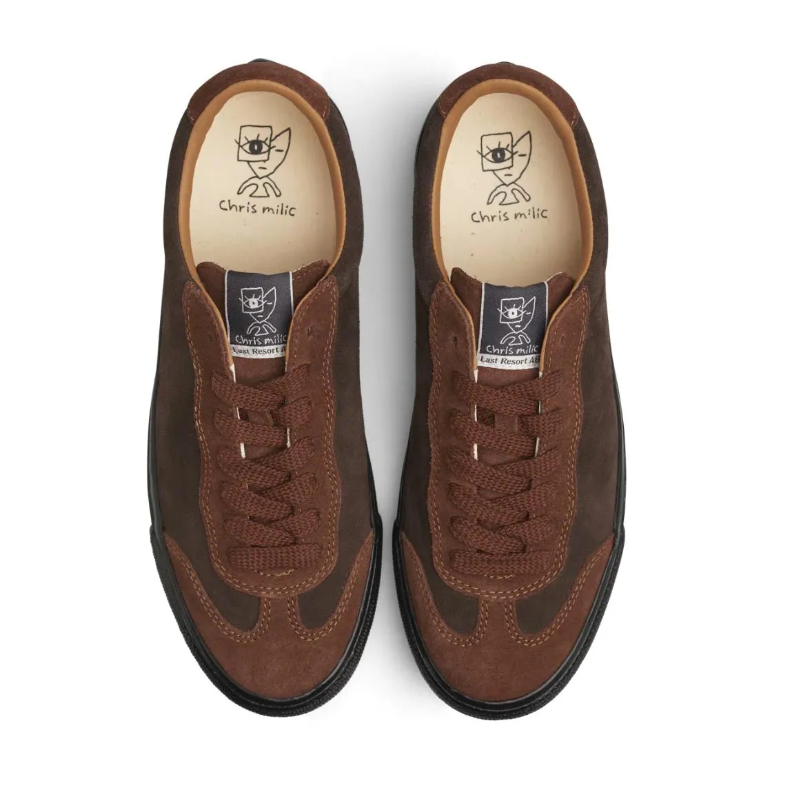 VM004 Milic Suede Brown Black