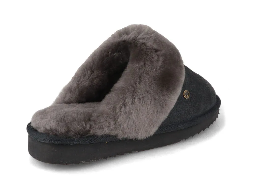 Warmbat Flurry Women Suede, charcoal