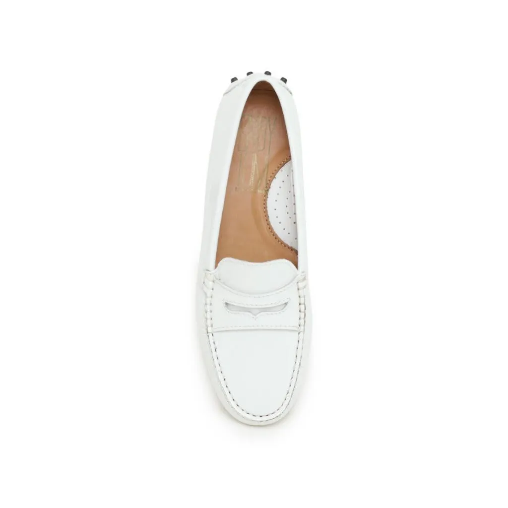 White Patent Leather
