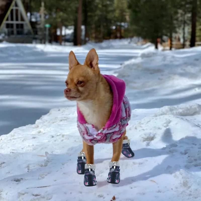 Winter Comfortable Warm Dog Shoes