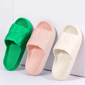 Women’s Cloud Slippers with Soft Sole, Thick Platform, Non-Slip EVA Outsole for Indoor & Outdoor