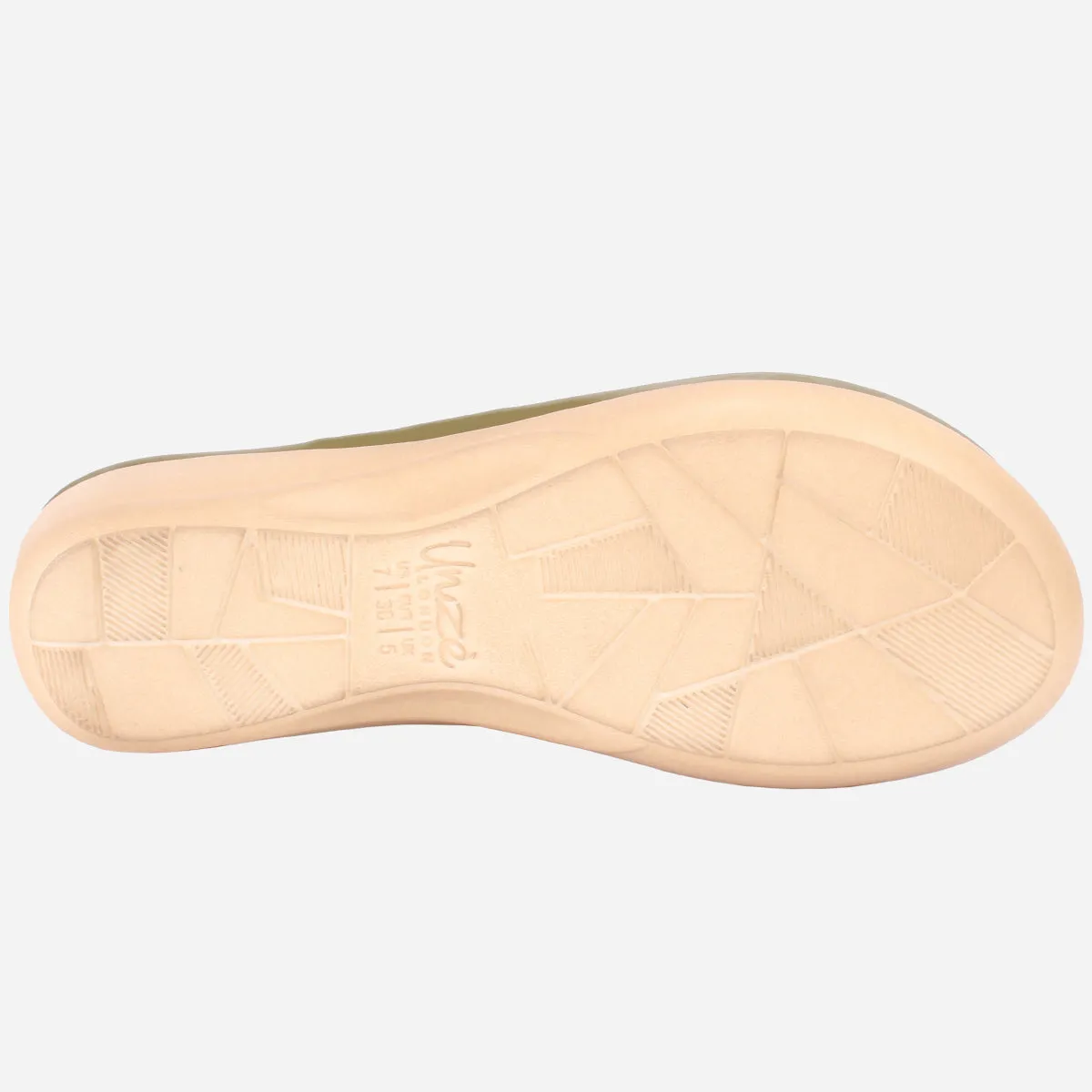 Womens "ERINE" Open Toe Comfy Everyday Wedge Slipper
