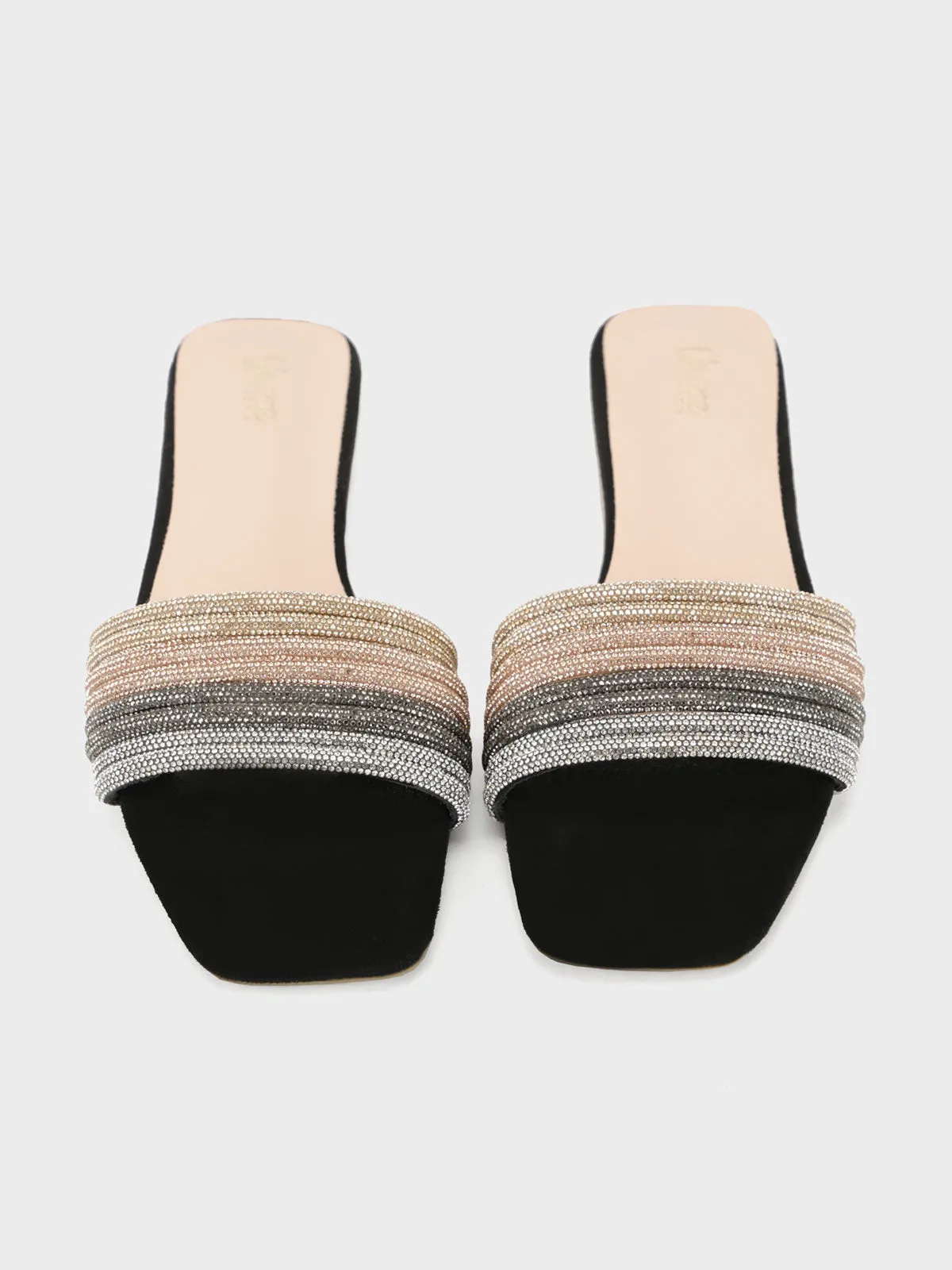 Womens "GLIDER" Flat Summer Slippers