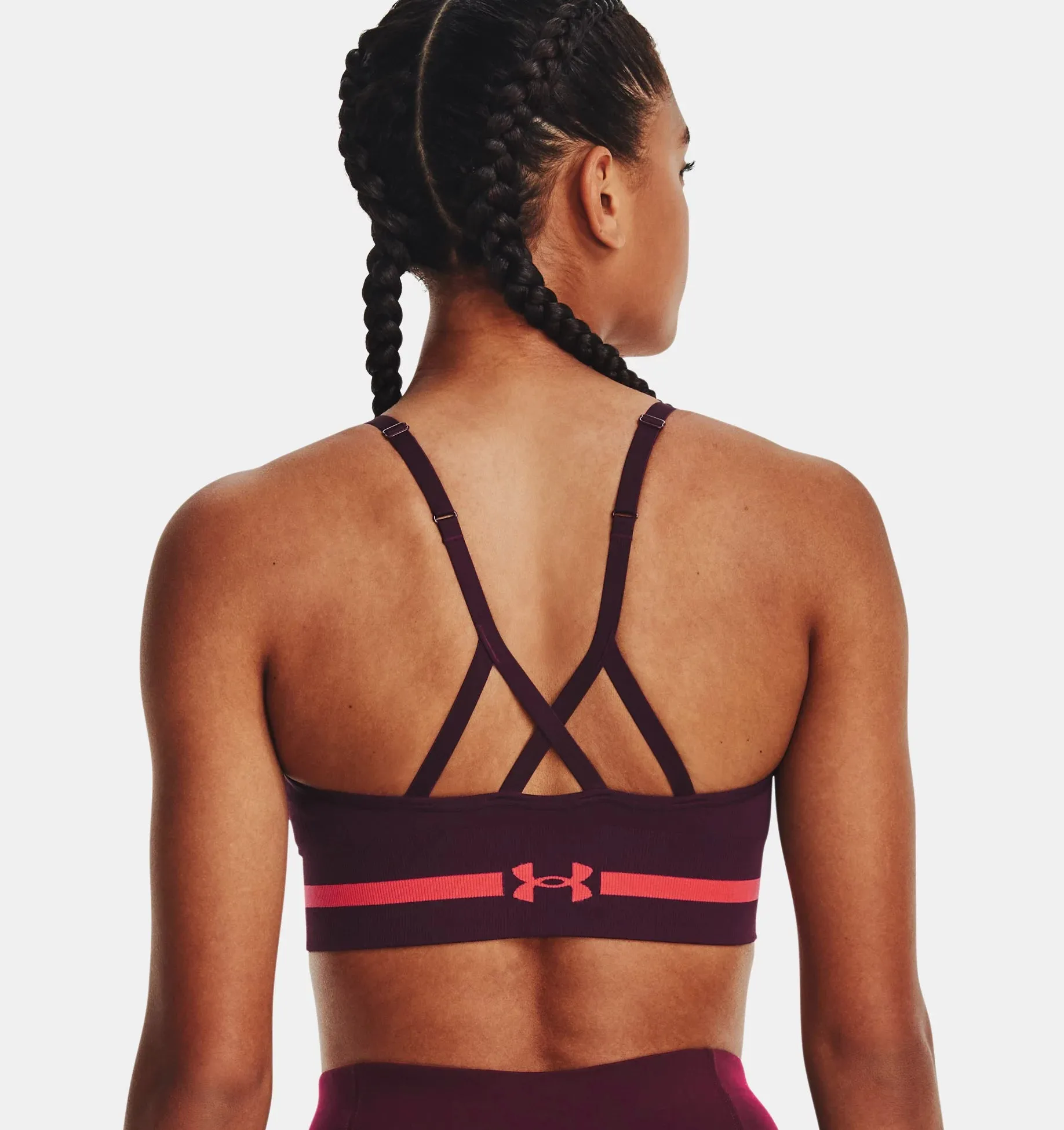 Women's Seamless Low Long Sports Bra