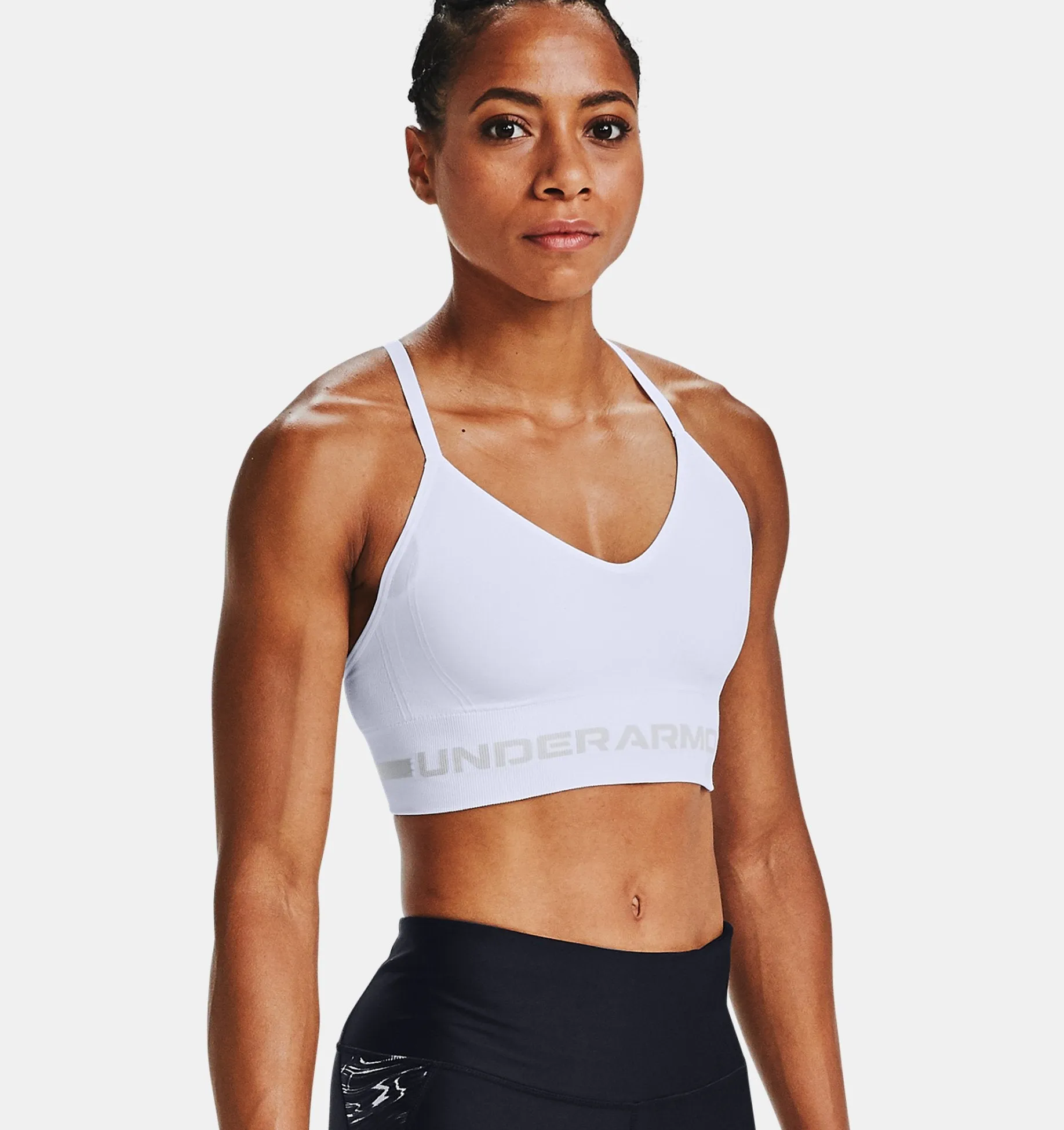 Women's Seamless Low Long Sports Bra