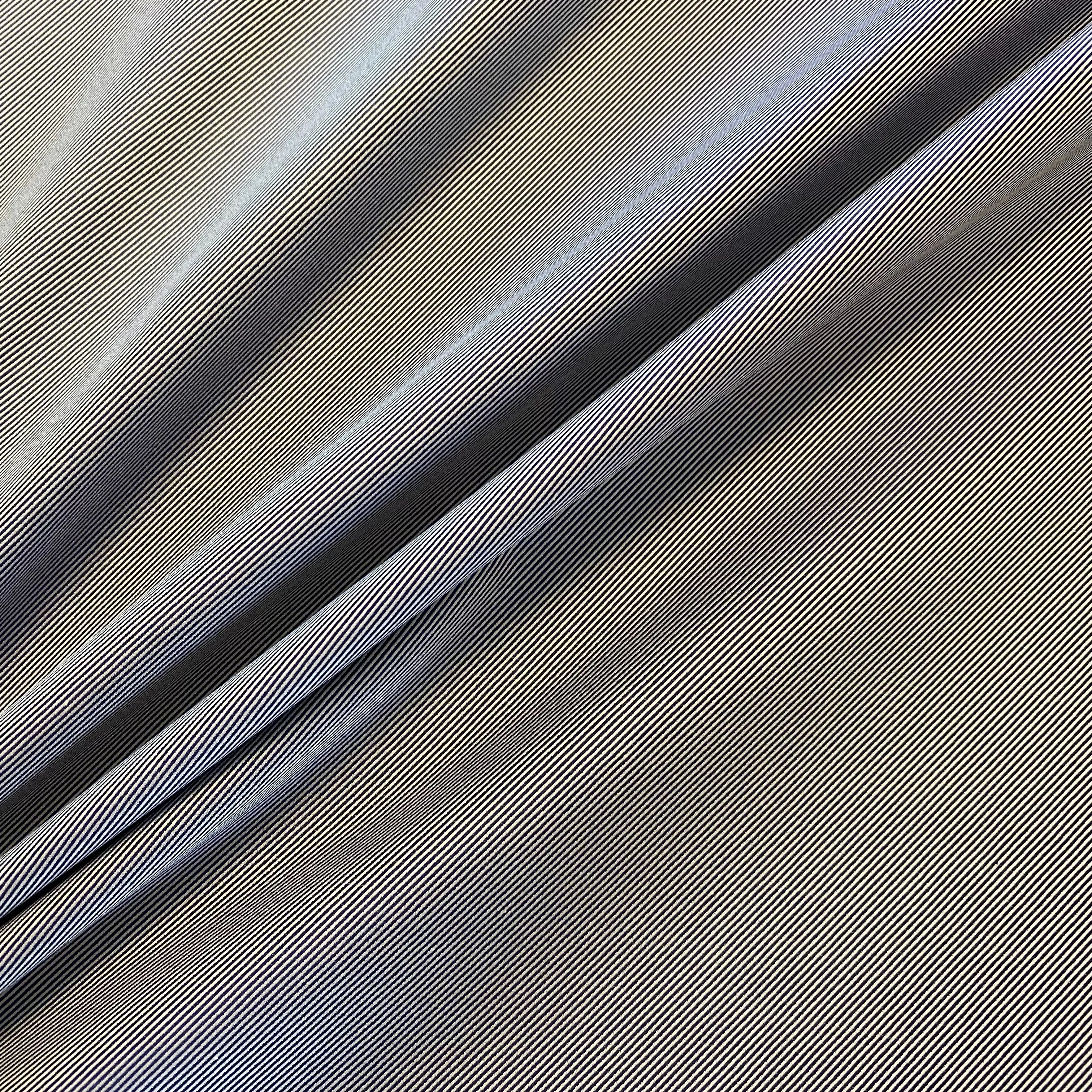 Woven Cotton Shirting - Blue