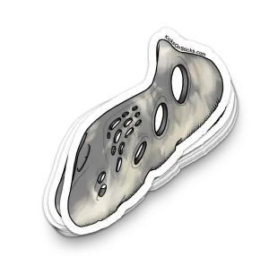 Yeezy Foam RNNR "Moon Grey" Sneaker Sticker