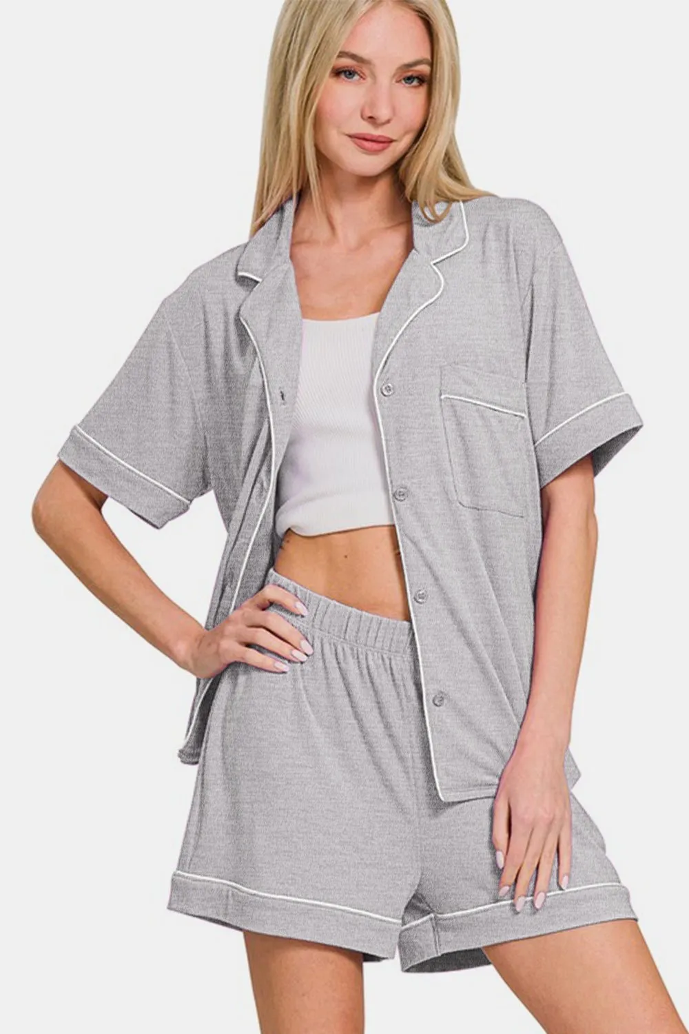 Zena Lounge Set - Gray